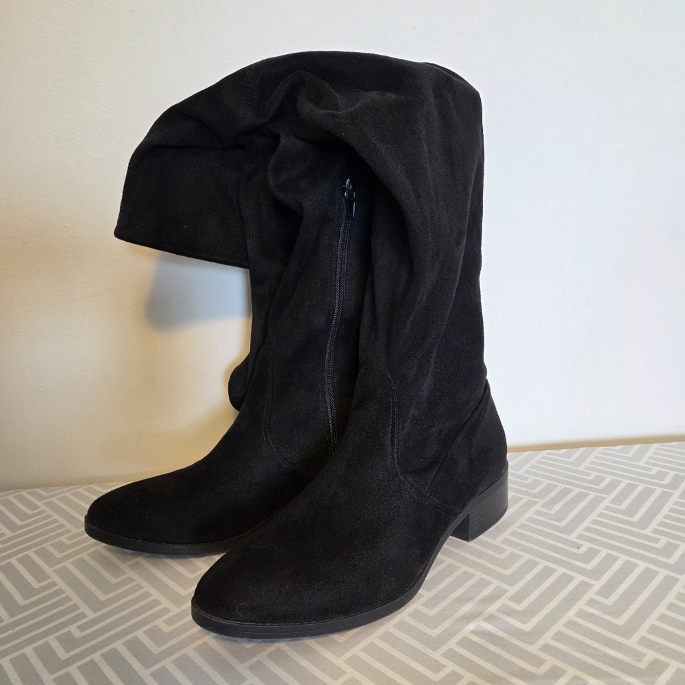Elegant Black Over-the-Knee Boots